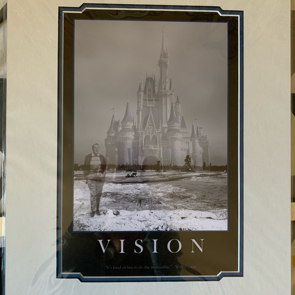 Walt Disney Vision print
